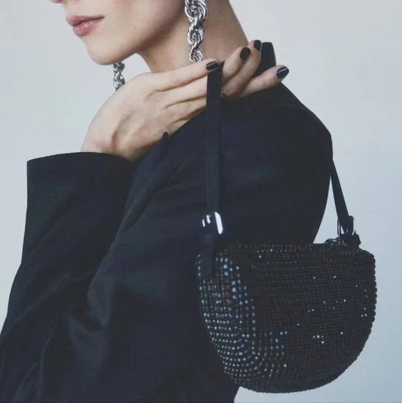 NWT Mango crystal shoulder bag - Picture 5 of 12